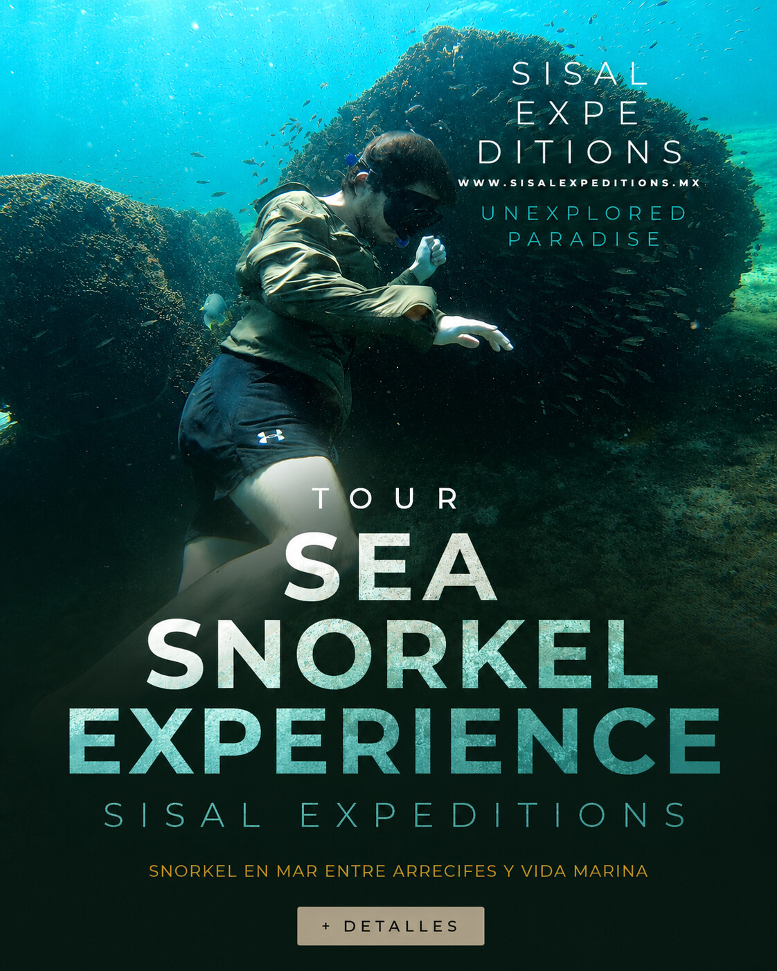 Snorkel en Aguas Cristalinas
