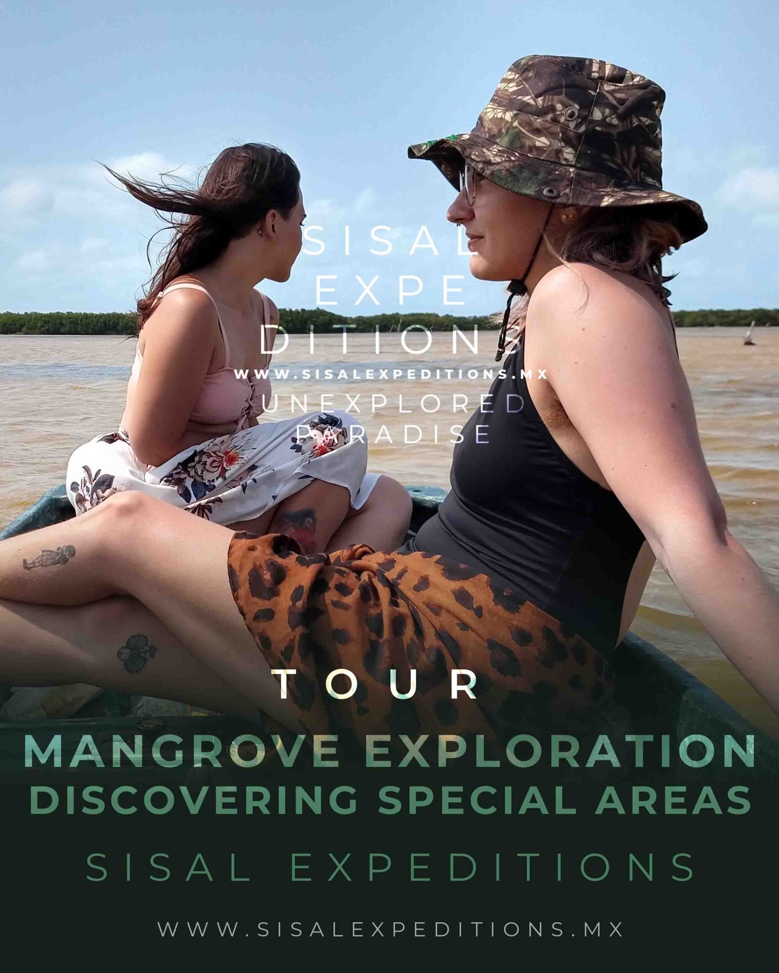 Exploración Manglar Mundo Maya Sisal
